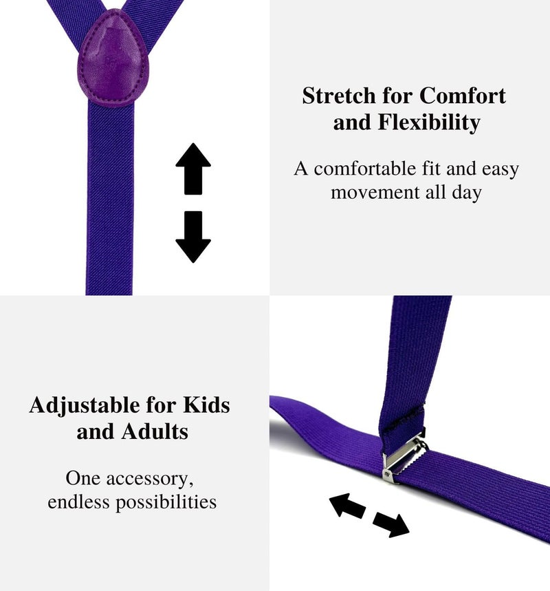 MD Style Suspenders for Men Women Boys - Adjustable Y-Back - Image 5